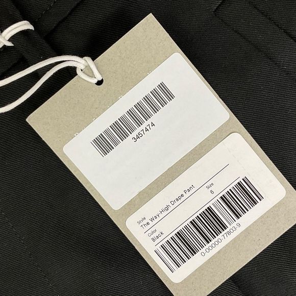 EVERLANE The Way-High Drape Pant 6S NWOT - Picture 8 of 13